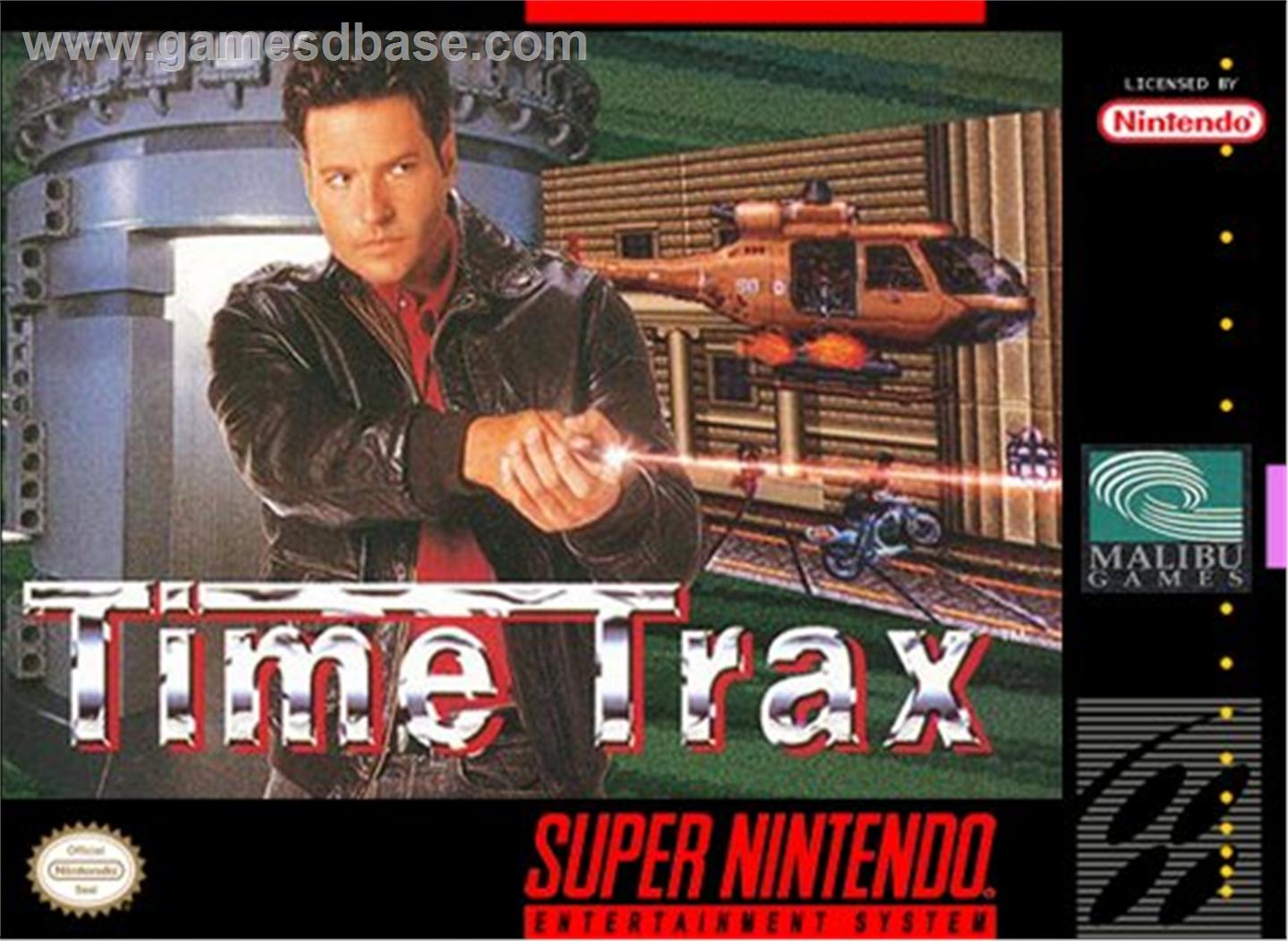 TIME TRAX - SNES (W/BOX & MANUAL)