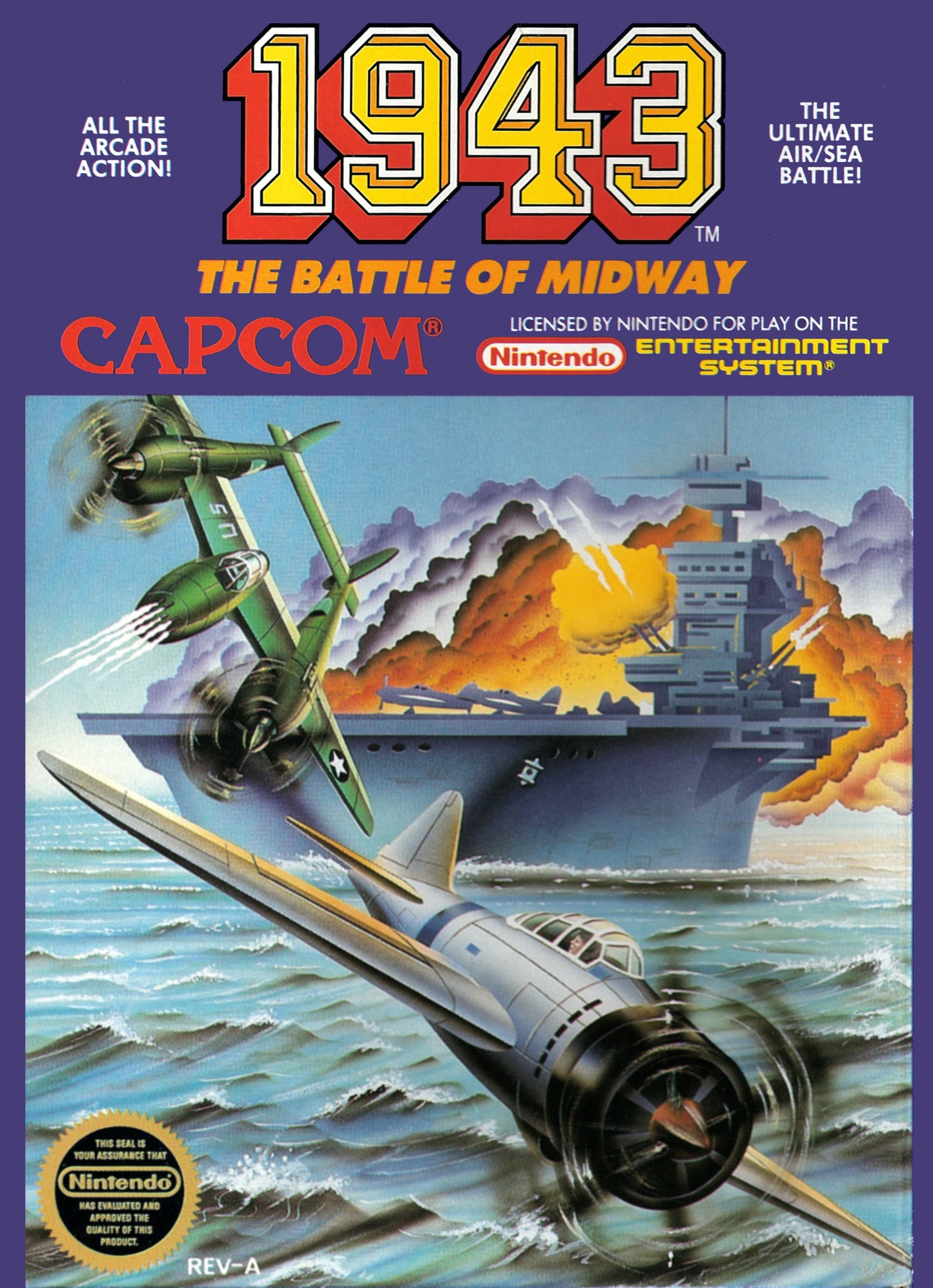 1943: THE BATTLE OF MIDWAY - NES