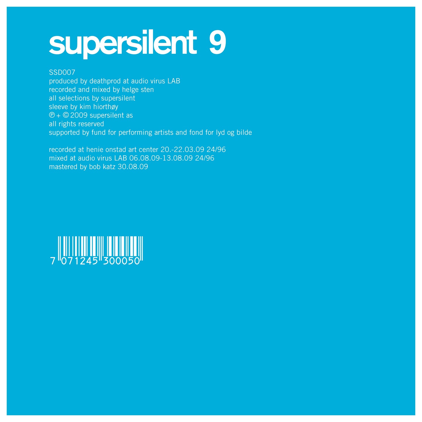 SUPERSILENT - 9