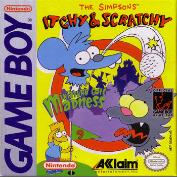ITCHY & SCRATCHY: MINIATURE GOLF MADNESS - GB1