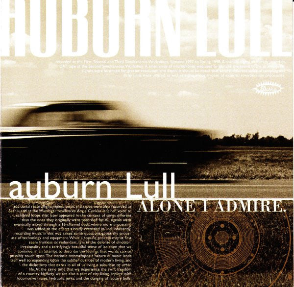 AUBURN LULL - ALONE I ADMIRE