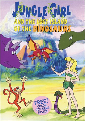 JUNGLE GIRL & THE LOST ISLAND OF THE DIN - DVD-ANIMATED