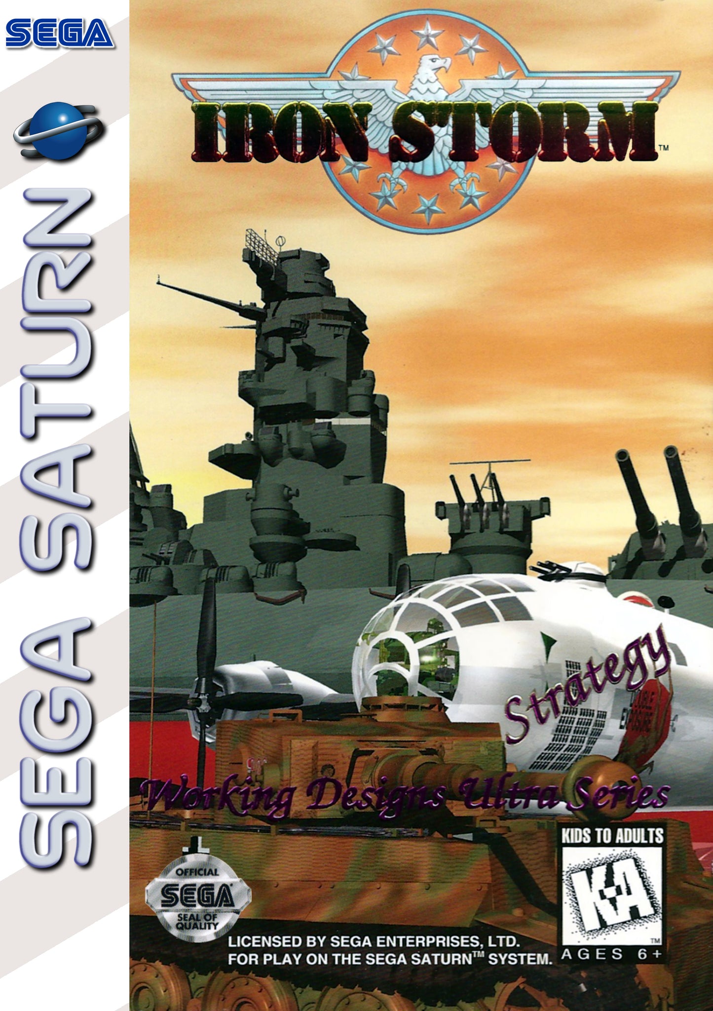 IRON STORM - SATURN