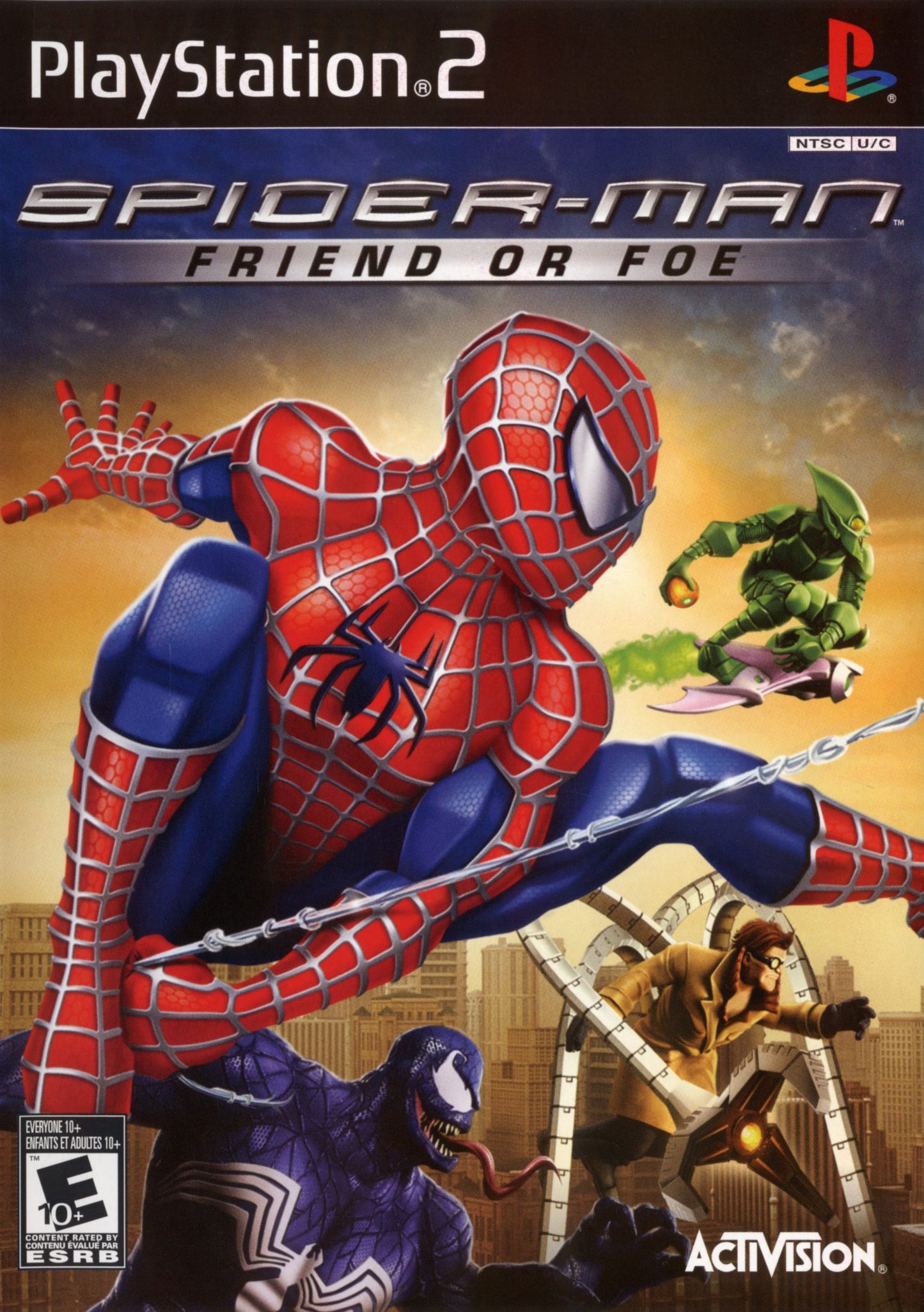 SPIDER-MAN: FRIEND OR FOE - PS2