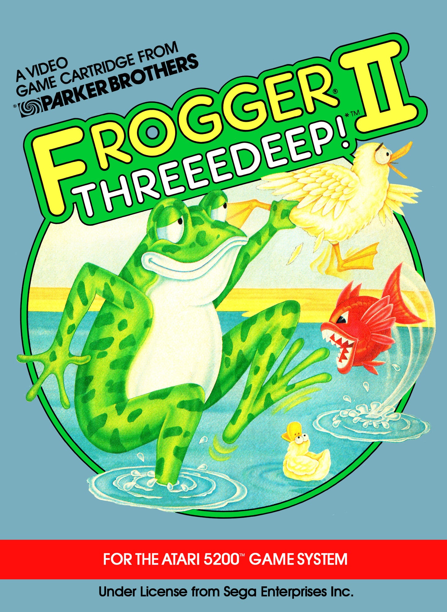 FROGGER II: THREEEDEEP - ATARI5200