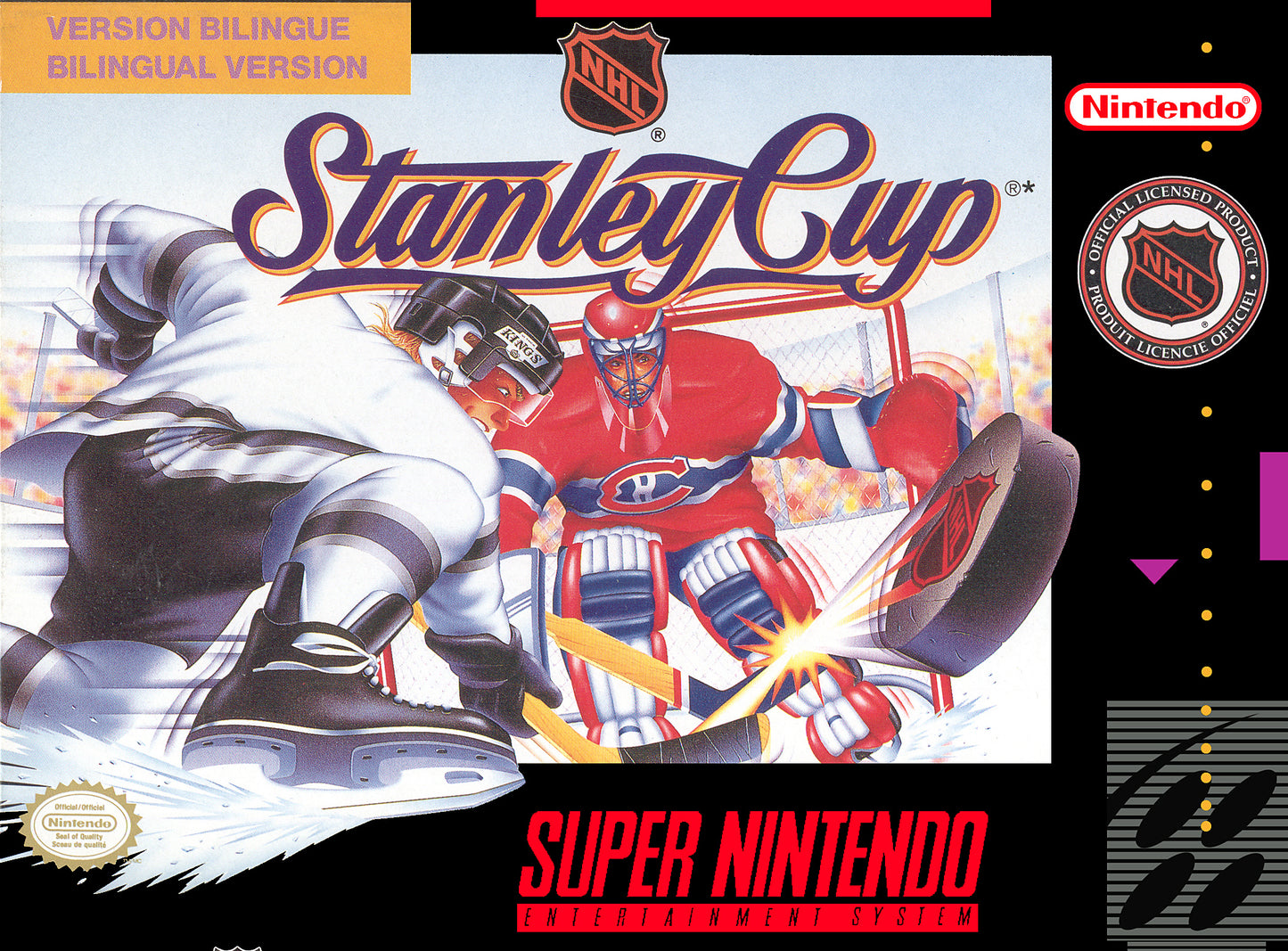 NHL STANLEY CUP - SNES (CARTRIDGE ONLY)