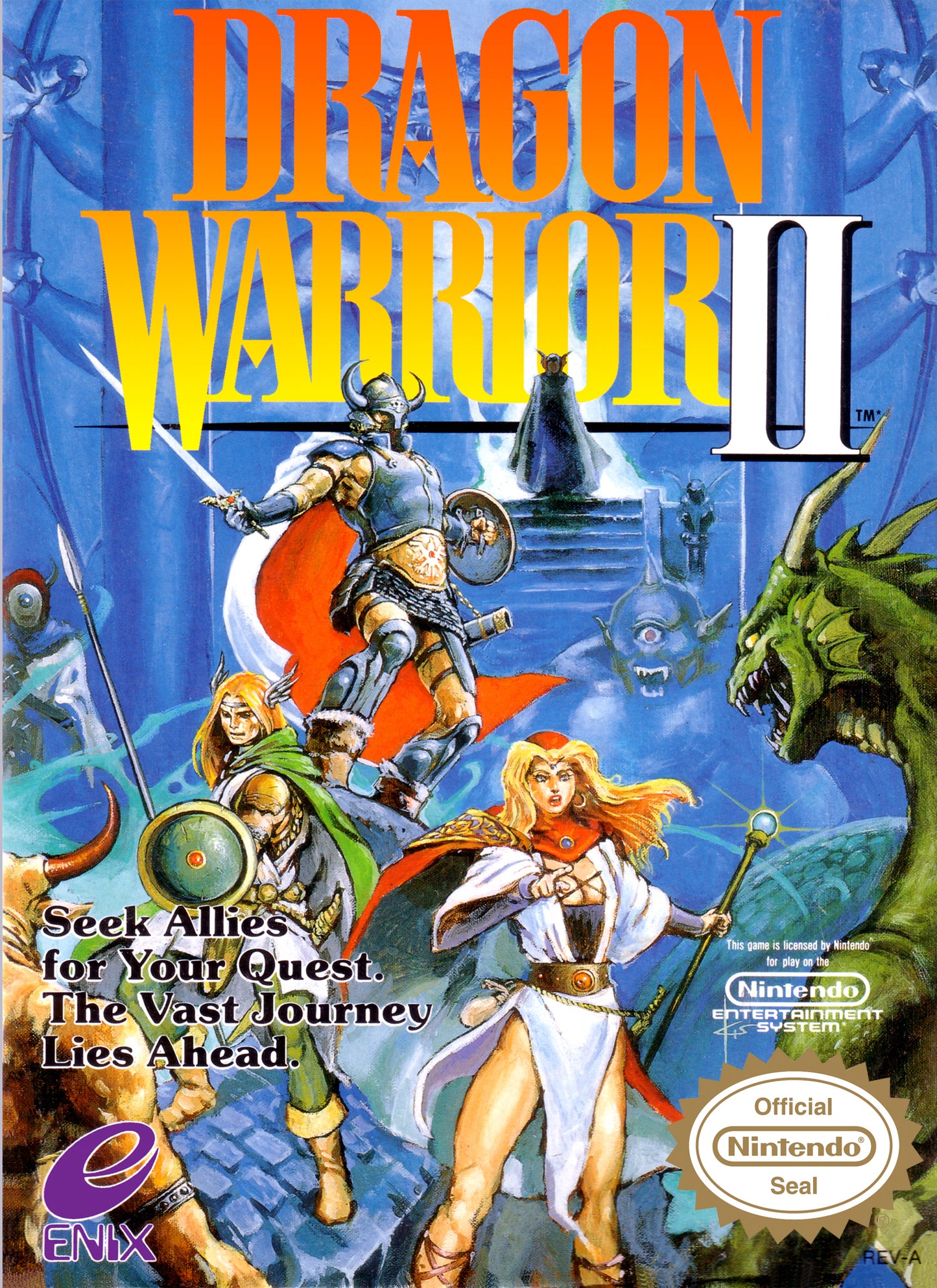 DRAGON WARRIOR - NES