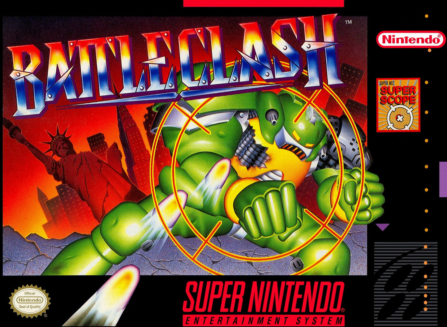 BATTLE CLASH - SNES