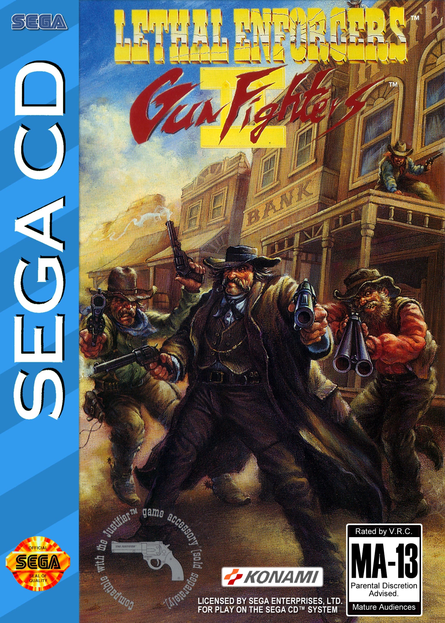 LETHAL ENFORCERS II: GUN FIGHTERS - SEGACD