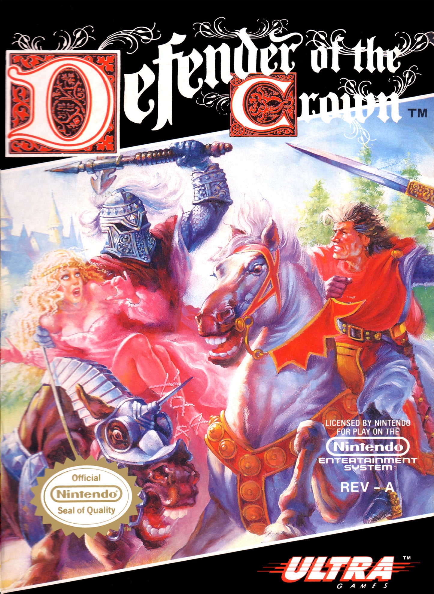 DEFENDER OF THE CROWN - NES