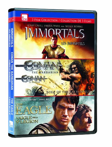 IMMORTALS/CONAN: THE BARBARIAN/EAGLE - DVD-TRIPLE FEATURE
