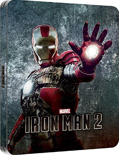 IRON MAN 2 - BLU-INC. DVD COPY-STEELBOOK