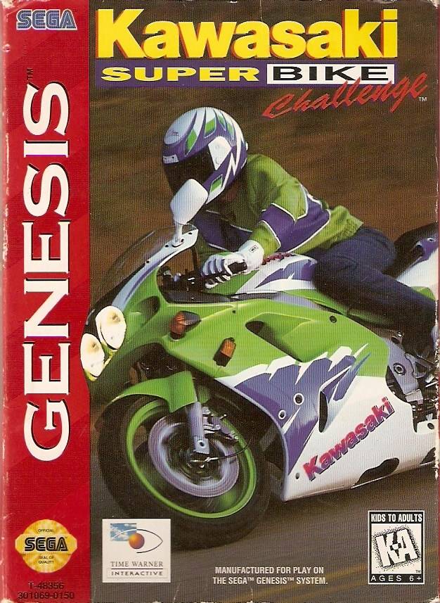 KAWASAKI SUPERBIKE CHALLENGE - GENESIS (CARTRIDGE ONLY)