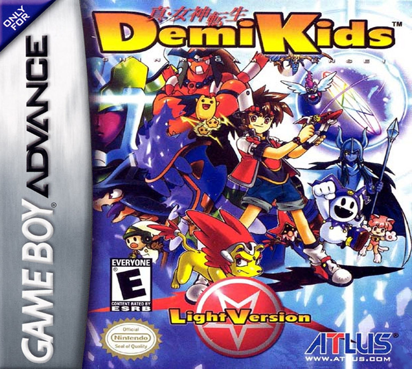 DEMIKIDS: LIGHT VERSION - GBA (CARTRIDGE ONLY)