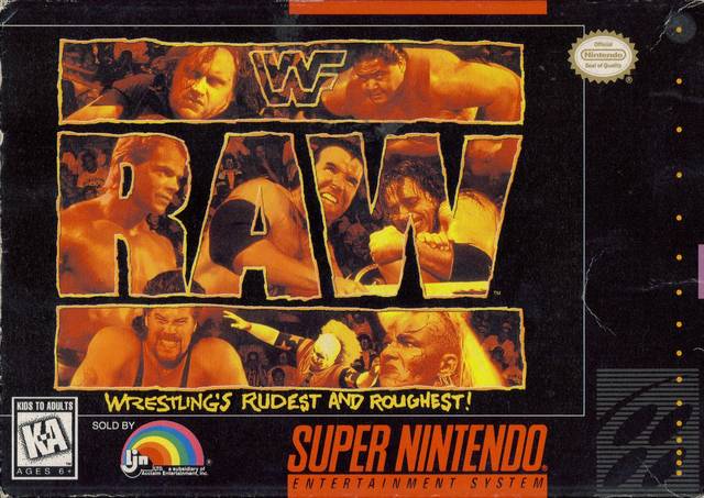 WWF RAW - SNES (W/BOX)