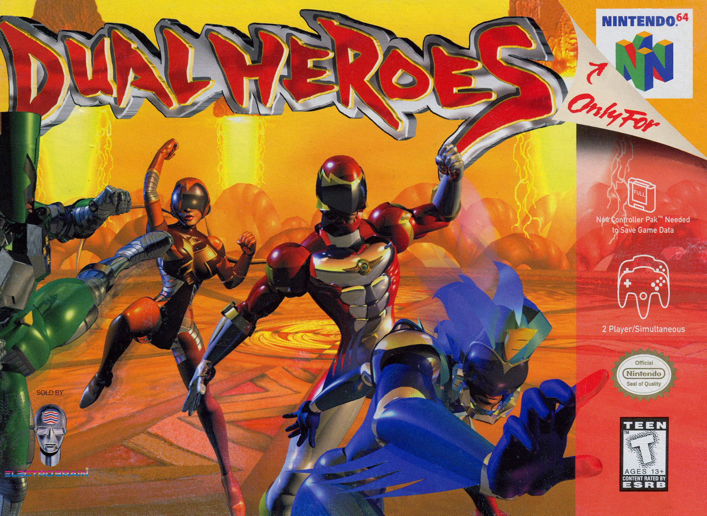 DUAL HEROES - N64