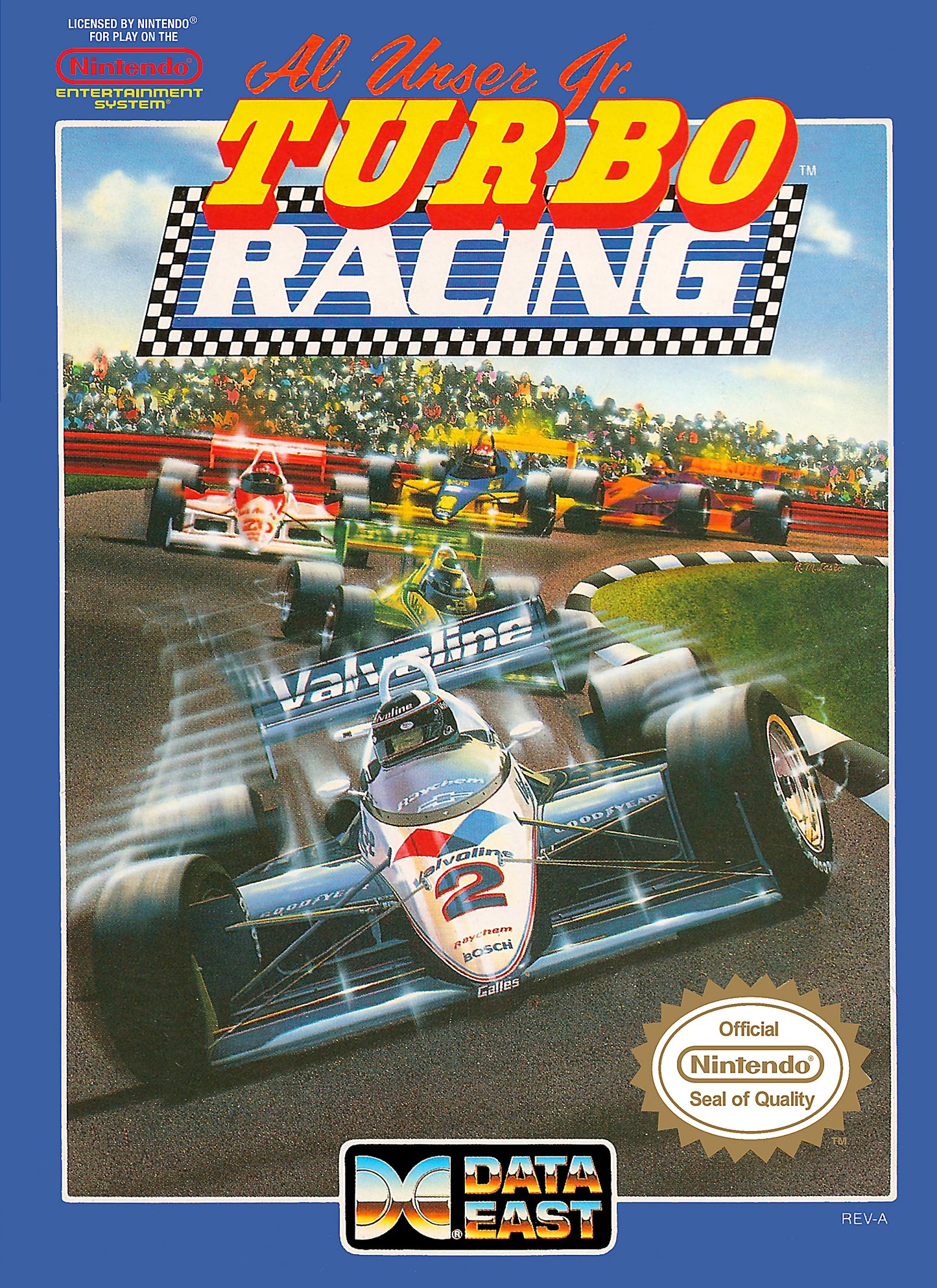 AL UNSER TURBO RACING - NES
