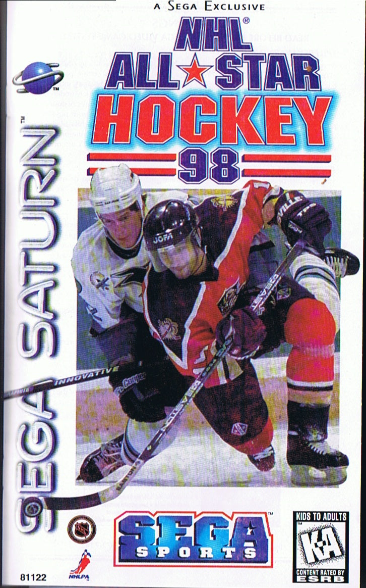NHL ALL-STAR HOCKEY 98 - SATURN