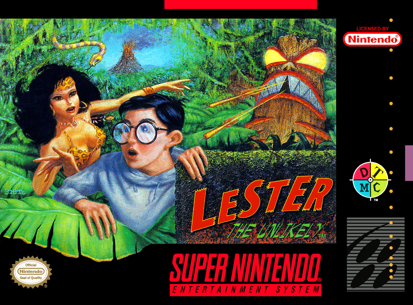 LESTER THE UNLIKELY - SNES (W/BOX)