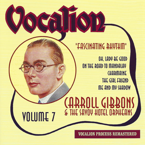 GIBBONS, CARROLL - FASCINATING RHYTHM V7