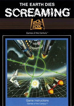 EARTH DIES SCREAMING - ATARI2600