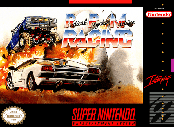 RADICAL PSYCHO MACHINE RPM RACING - SNES (W/BOX)