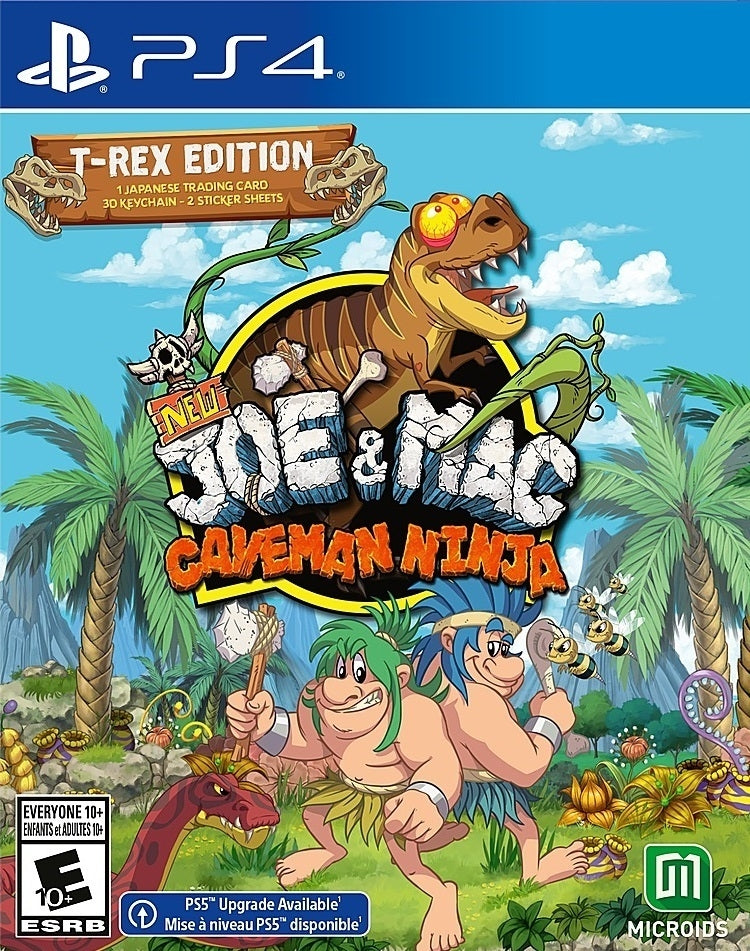 NEW JOE & MAC: CAVEMAN NINJA - PS4