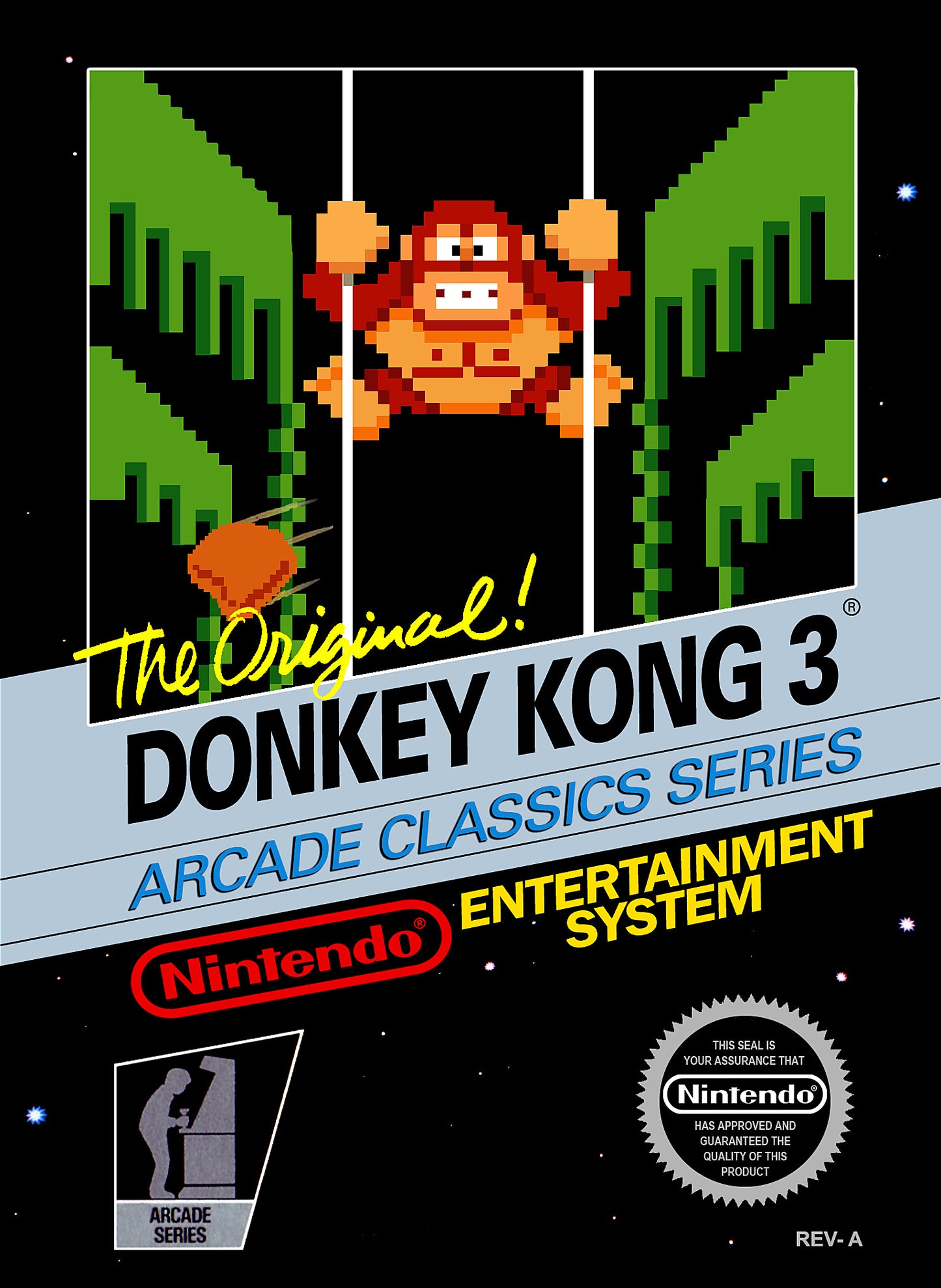 DONKEY KONG 3 - NES