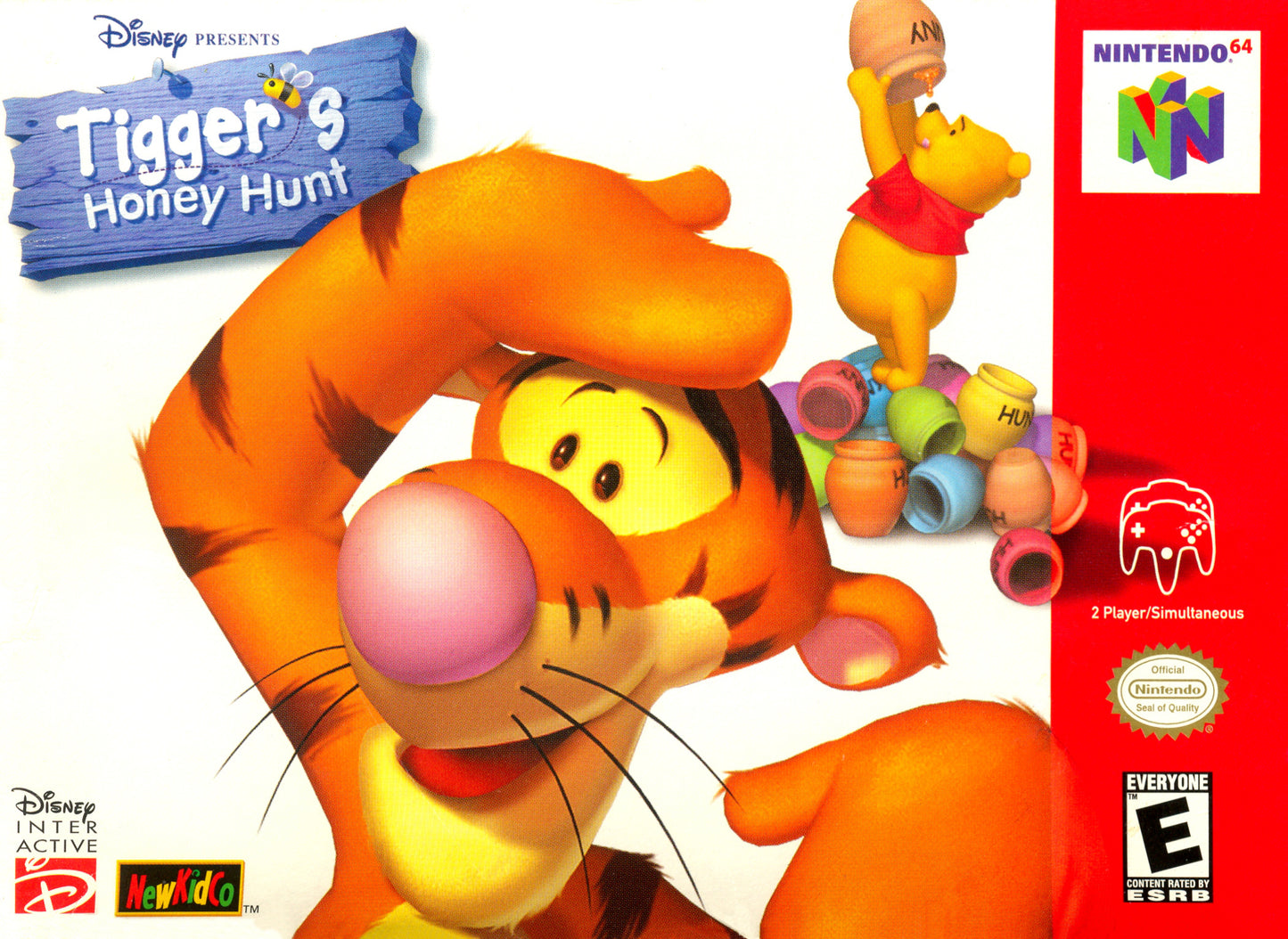 TIGGER'S HONEY HUNT - N64
