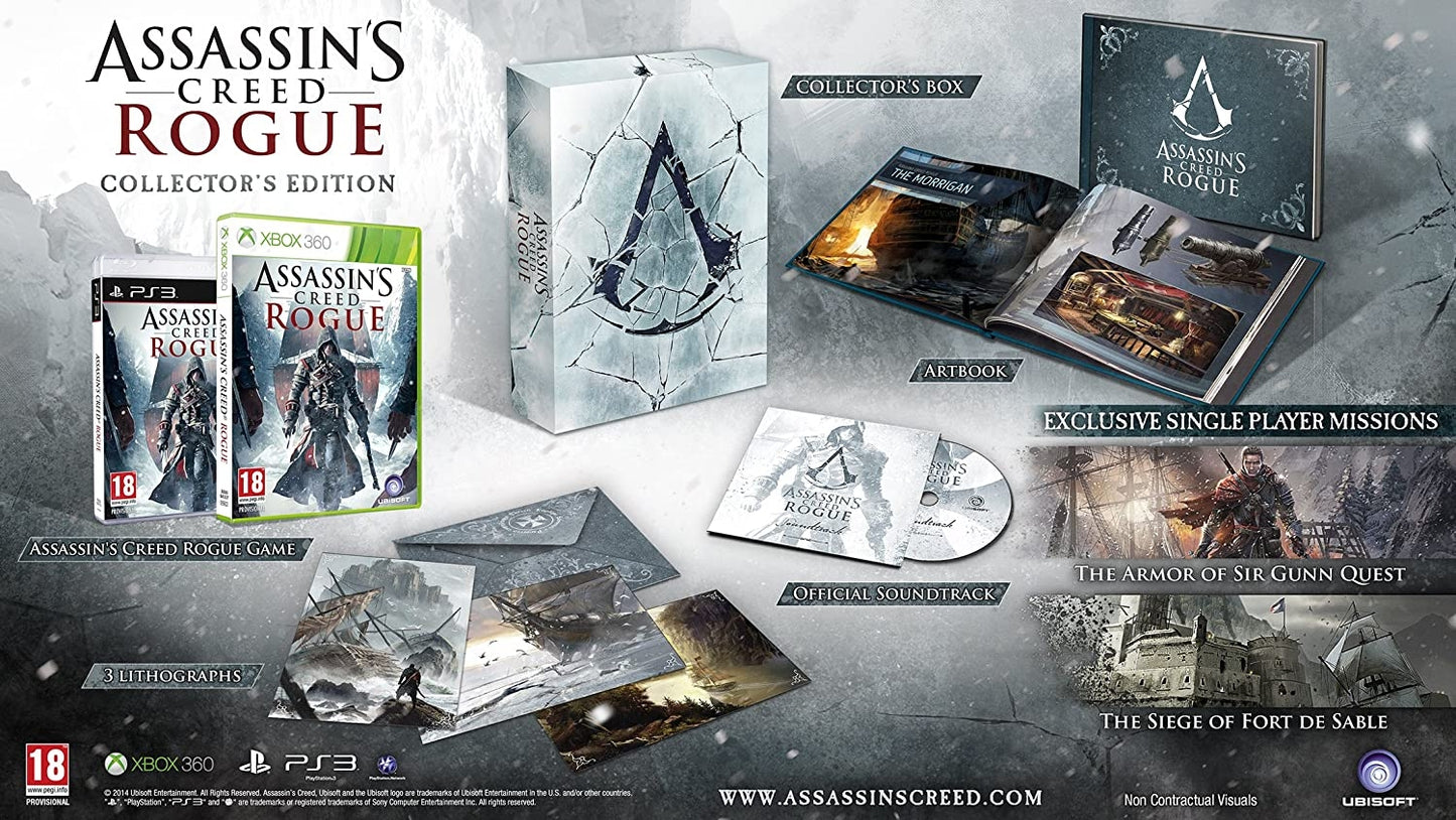 ASSASSIN'S CREED: ROGUE (XBOX ONE CASE) - XBX360