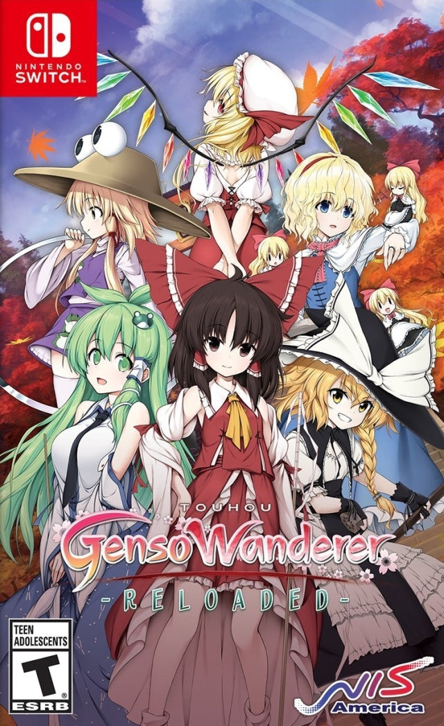 TOUHOU GENSO WANDERER RELOADED - SWITCH