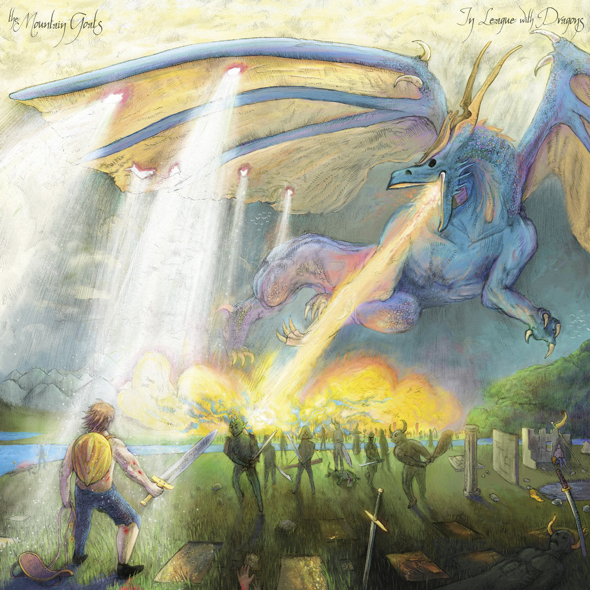 MOUNTAIN GOATS - IN LEAGUE WITH DRAGONS