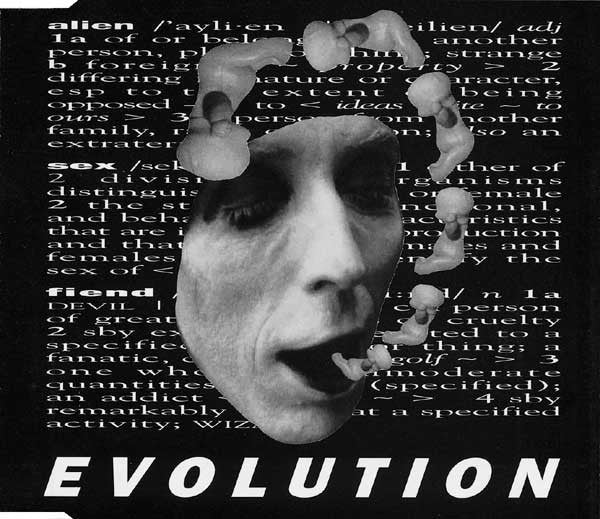 ALIEN SEX FIEND - EVOLUTION (CDS)