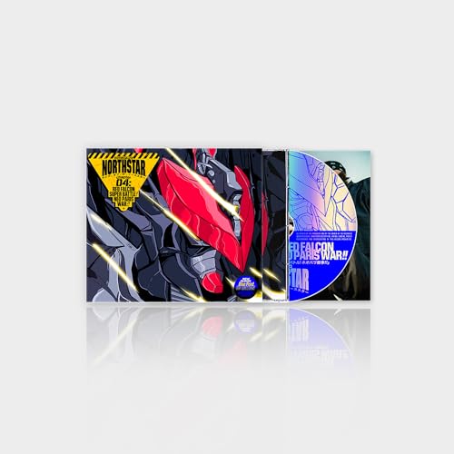 RISE OF THE NORTHSTAR - CHAPTER 4 : RED FALCON SUPER BATTLE! NEO PARIS WAR!! (BLUE VERSION) (CD)