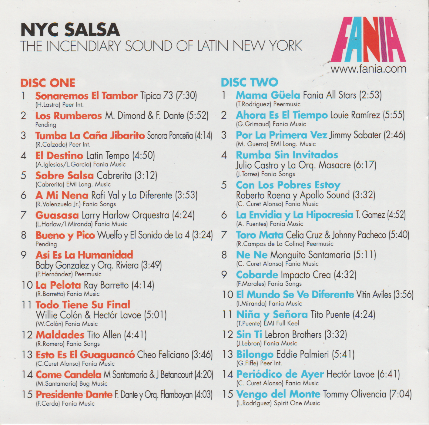 VARIOUS - NYC SALSA
