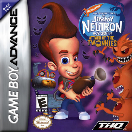 JIMMY NEUTRON: ATTACK OF THE TWONKIES - GBA (CARTRIDGE ONLY)