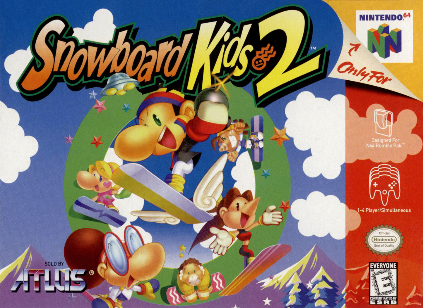 SNOWBOARD KIDS 2 - N64