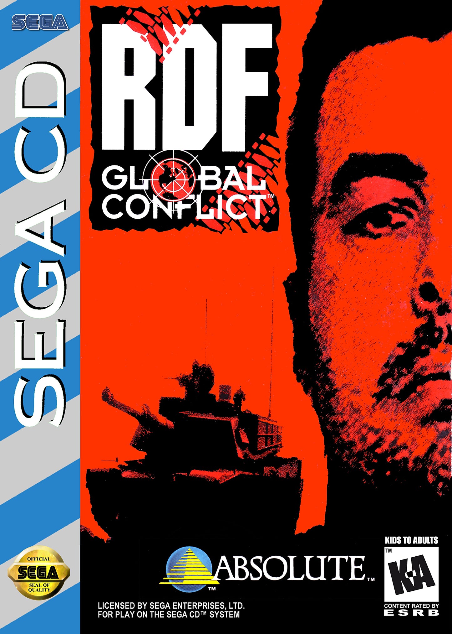 RDF GLOBAL CONFLICT - SEGACD