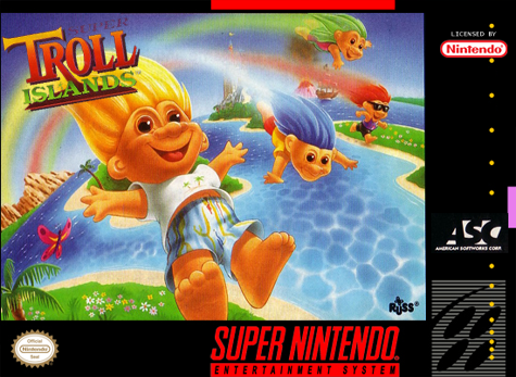SUPER TROLL ISLANDS - SNES (W/BOX)