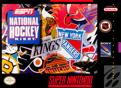 ESPN NATIONAL HOCKEY NIGHT - SNES (W/BOX)