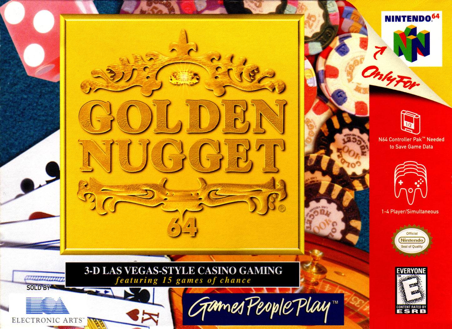 GOLDEN NUGGET 64 - N64 (W/BOX)