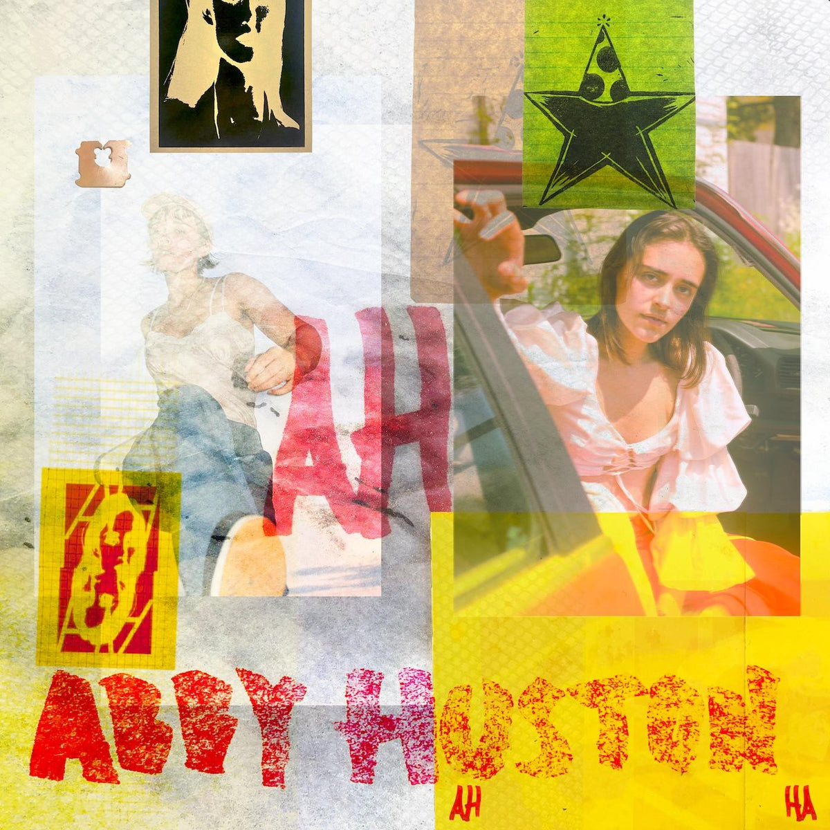 HUSTON, ABBY - AH HA (INDIE EXCLUSIVE, TRANSPARENT RED VINYL)