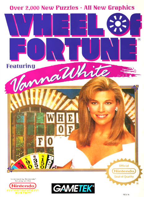WHEEL OF FORTUNE FEATURING VANNA WHITE - NES