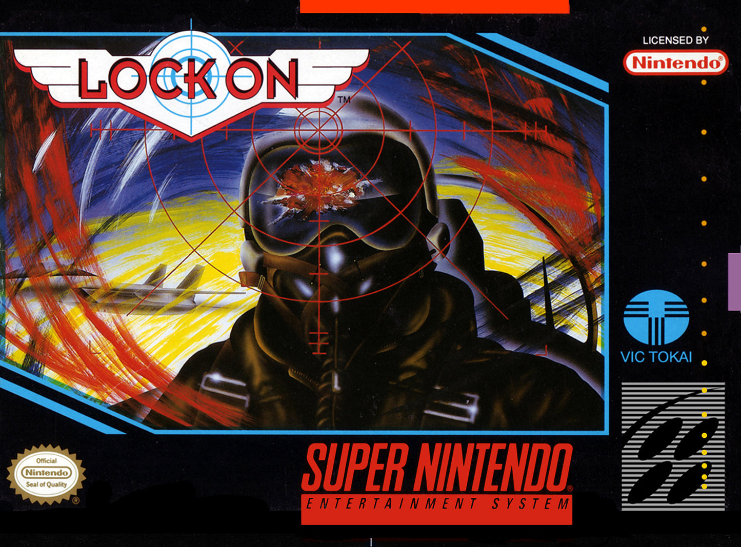 LOCK ON - SNES (W/BOX)