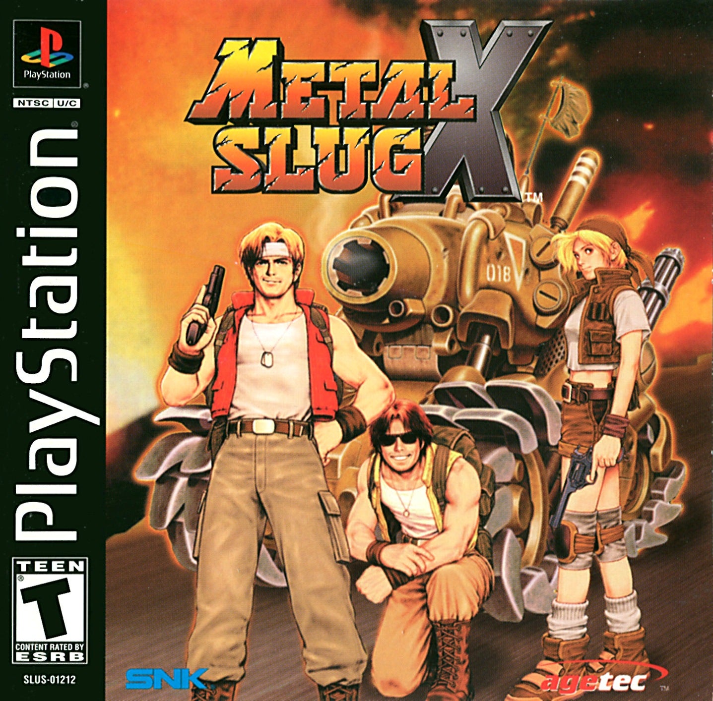 METAL SLUG X - PS1