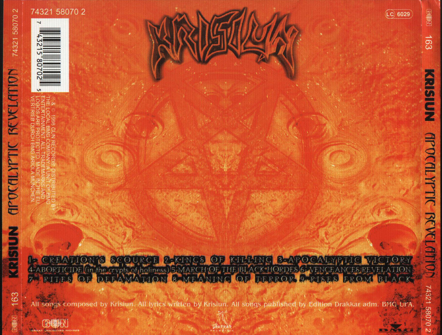 KRISIUN - APOCALYPTIC REVELATION