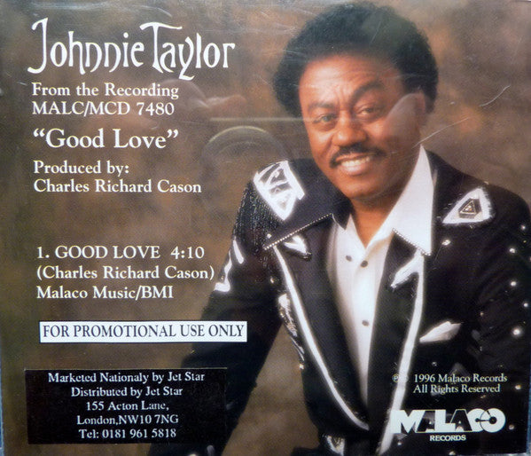 TAYLOR, JOHNNIE - GOOD LOVE