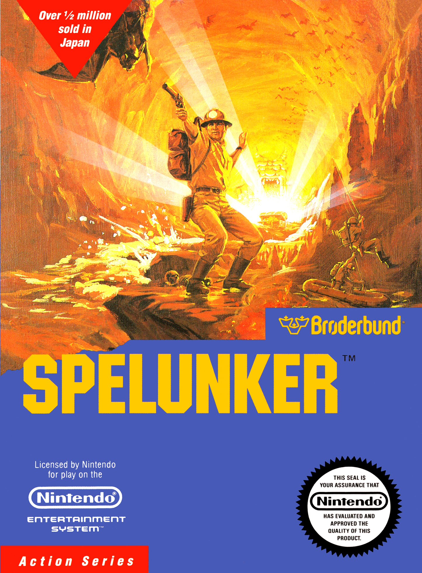 SPELUNKER - NES (CARTRIDGE ONLY)