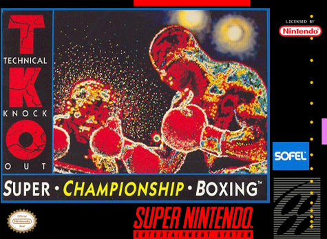 TKO SUPER CHAMPIONSHIP BOXING - SNES