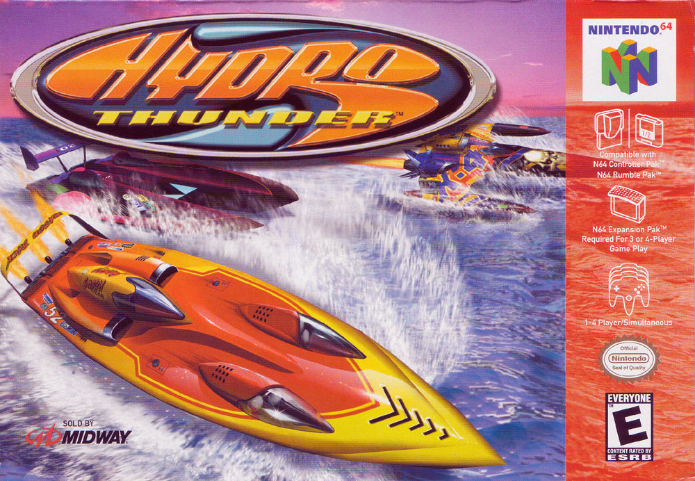 HYDRO THUNDER (BLUE CART) - N64